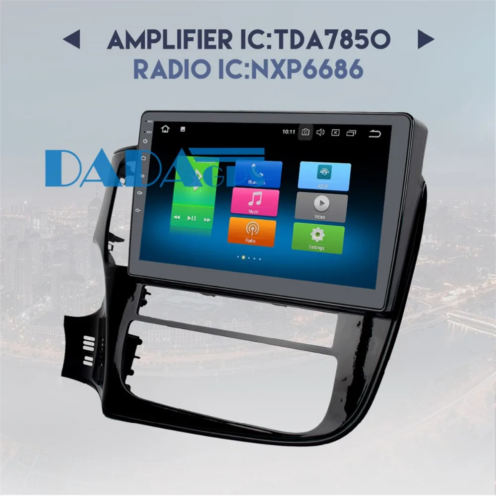 10 2 ''Android 8 0 7 1 автомобильный радиоприемник GPS стерео головное устройство для