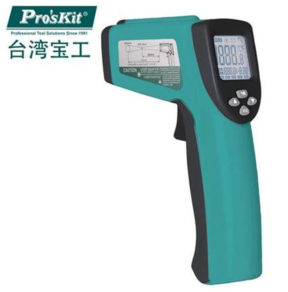 

Pro'skit MT-4612 MT-4606 Handheld High Precision High Temperature Infrared Thermometer Industrial Electronic Thermometer