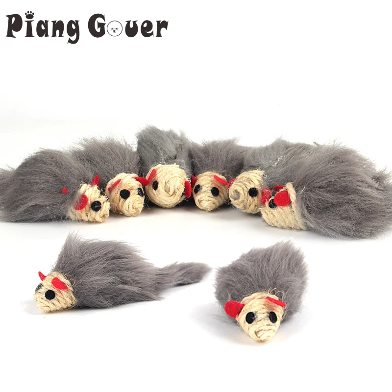 

Pet Supplies Mice Animal Cats Toys Aid Fun Gray Mouse Cat Chew Toy For Kitten