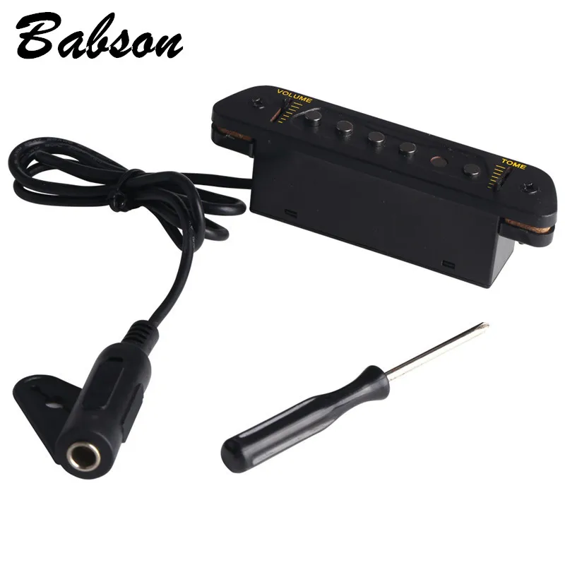 High Quality Portable Acoustic Guitar Pickup Preamp System Soundhole