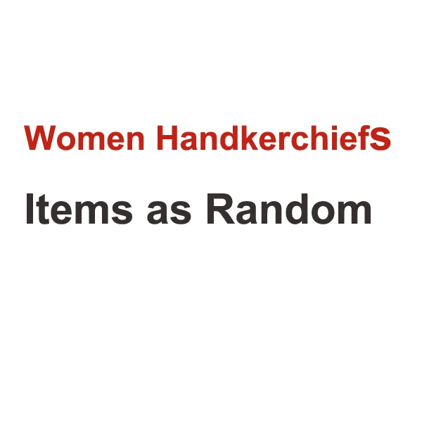 12 шт./лот, классические носовые платки в клетку для мужчин и женщин, хлопок - Цвет: Women Handkerchiefs