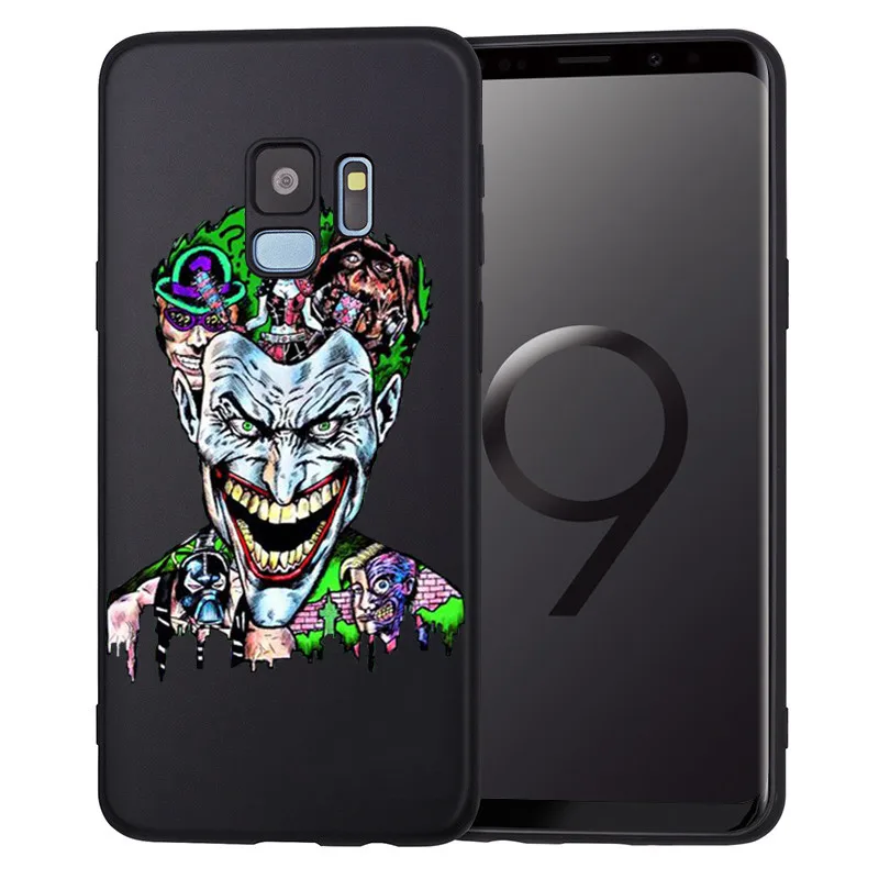 Groot Joker Stitch marvel для samsung Galaxy S6 S7 Edge S8 S9 S10 Plus Lite Note 8 9 чехол для телефона Coque Etui Funda мультфильм - Цвет: H1407