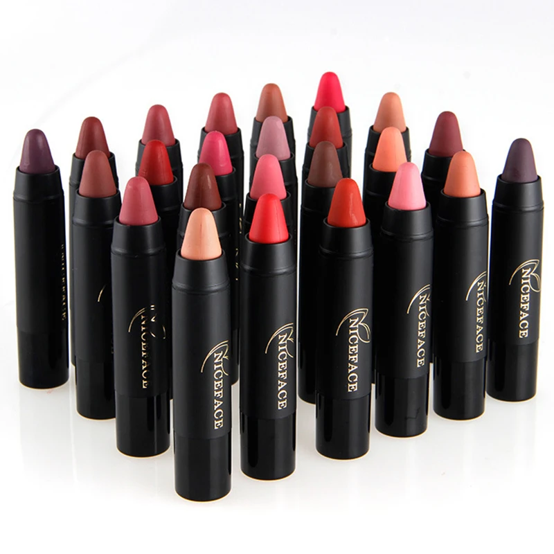 

24 Colors Lip Stick Matte Lipsticks Waterproof Long-lasting Matte Lipsticks Easy to Wear Cosmetic Nude Makeup Lips Matte