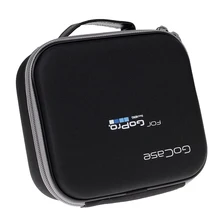 For Gopro Case Accessories Medium Size Eva Hard Bag Box for Go Pro Hero 7 6 5 4 3+ SJCAM SJ4000 SJ6 SJ7 SJ5000 Eken YI 4K gimbal diy housing travel bag storage box waterproof case for gopro hero 7 6 5 4 3 series xiaomi yi 4k sjcam sj4000 ekenh9 sony