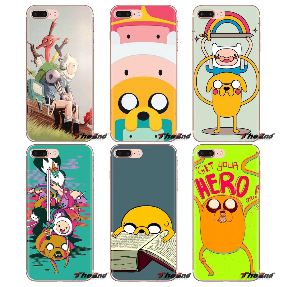 

Adventure Time Finn Jake Beemo For Xiaomi Redmi 4A S2 Note 3 3S 4 4X 5 Plus 6 7 6A Pro Pocophone F1 Transparent Soft Case Covers