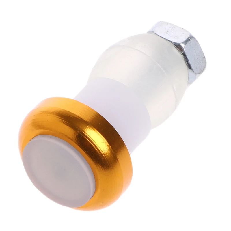 Discount 1Pair Safety Cycling Bike Turn Signal Handle Bar End Plug LED Red Light Lamp Hot Sale 5