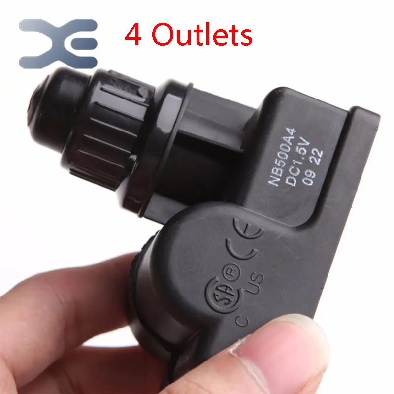

4 Outlets Universal Spark Generator BBQ Gas Grill Replacement Parts AA Battery Push Button Electronic Ignitor CSA/CE certified