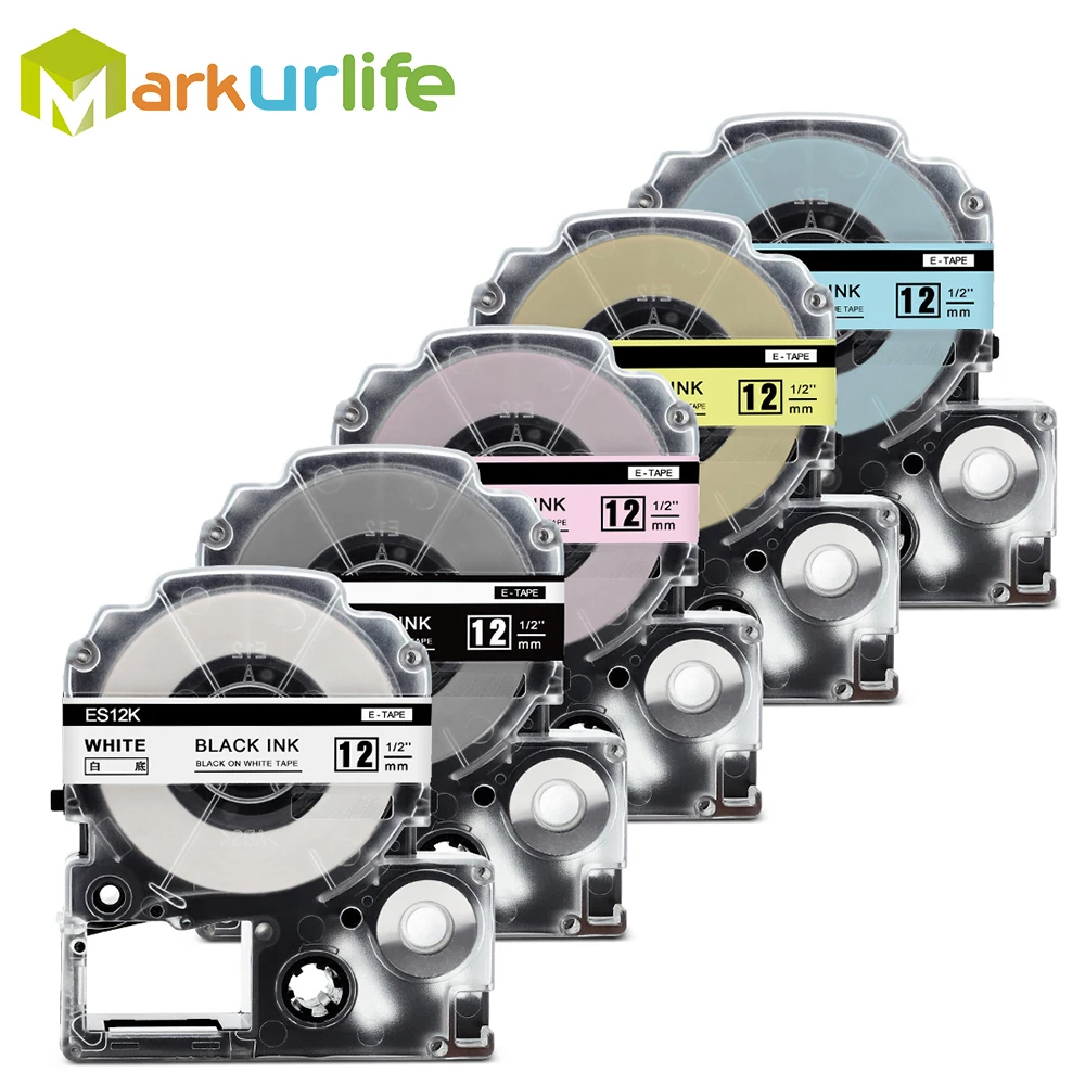 5pcs LA-4WBN (SS12KW SD12KW SW12PH SW12YH SW12BH) Compatible for Epson ...