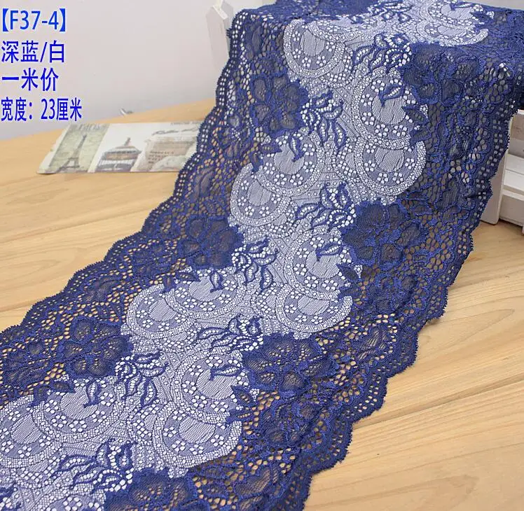

1 Meter Wide Elastic Lace Ribbon for Underwear Apparel DIY Stretch Lace Trims Handmade Sewing DIY Patchwork Garments Accessories