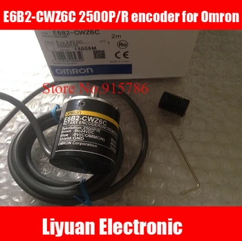 

high-precision E6B2-CWZ6C 2500P/R encoder for Omron / 2500 line incremental optical encoder / 2M ABZ output rotary encoder