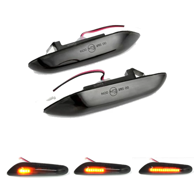 

1 Pair Car LED Turn Signal Lights Blinker Lamp Turn Indicator Signal Lamp Side Marker for Bmw E90 E91 E92 E93 E81 E82 E87 E88