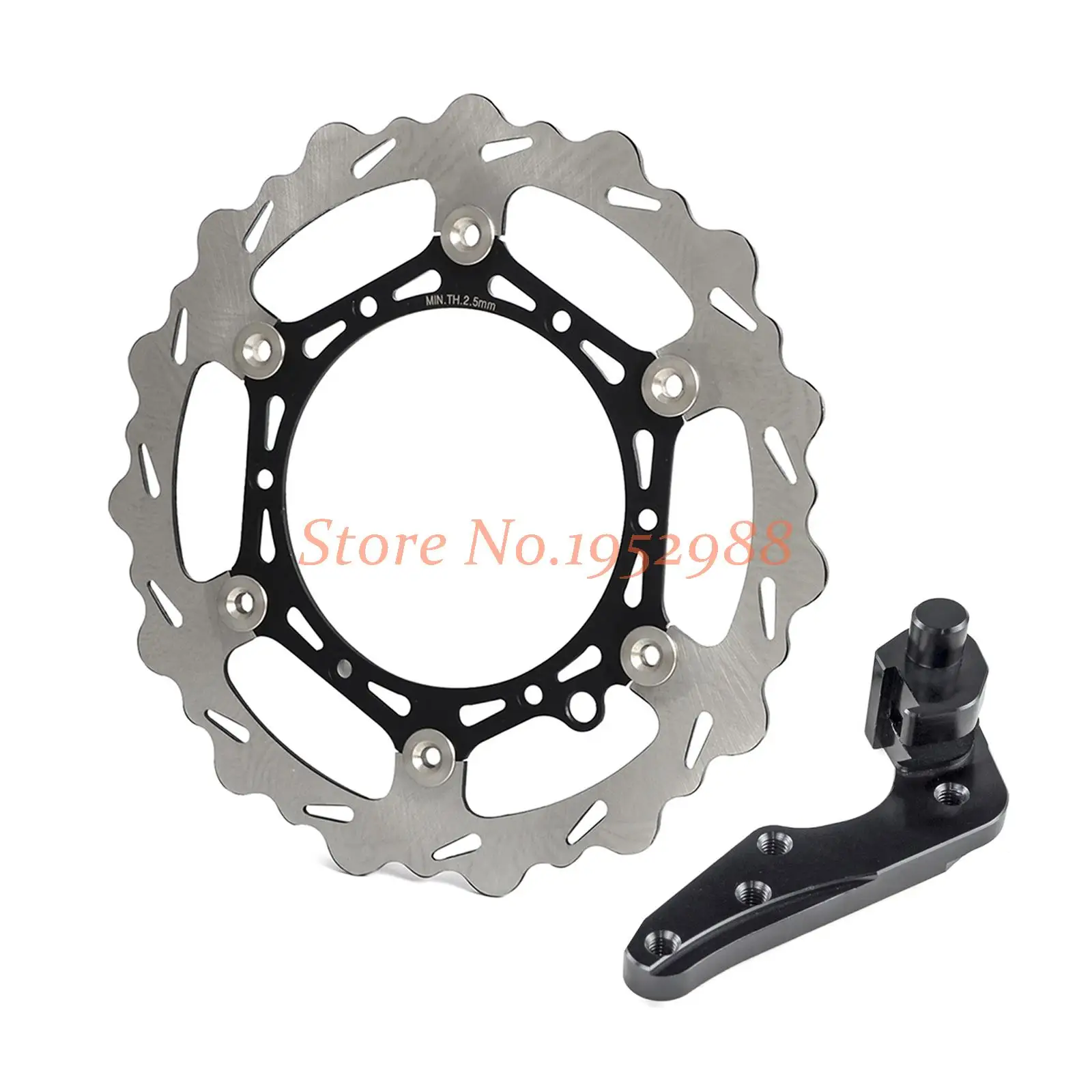 

For KTM 250 350 450 SX SXF 2009-2015 Front Oversize Brake Disc Rotor 270mm & Bracket