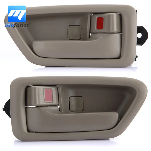 Us 7 76 16 Off Pair Tan Inside Inner Door Handle For Toyota Camry 1997 1998 1999 2000 2001 In Interior Mouldings From Automobiles Motorcycles On