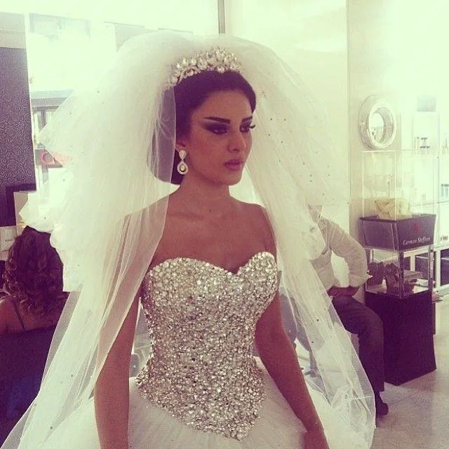 Wedding Dresses with Crystals