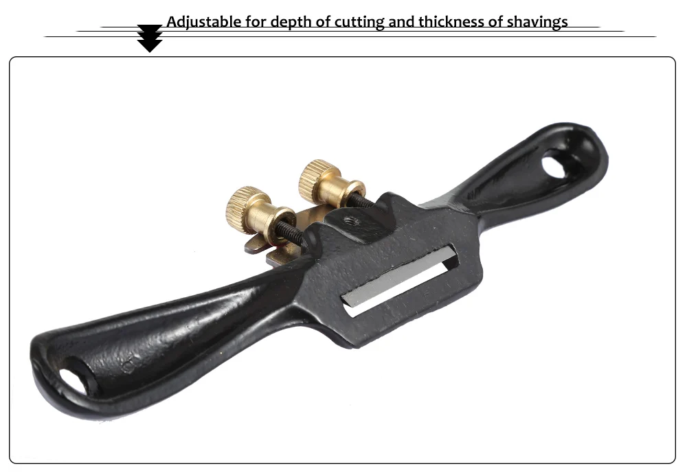 Adjustable Spoke Shave Plane Iron Trimming Manual Planer Woodworking Tool