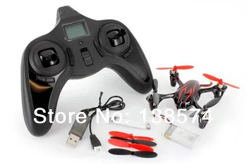 

Mini Hubsan X4 H107C 2.4Ghz 4CH Red/Black RC Quadcopter With Camera Recording RTF UFO