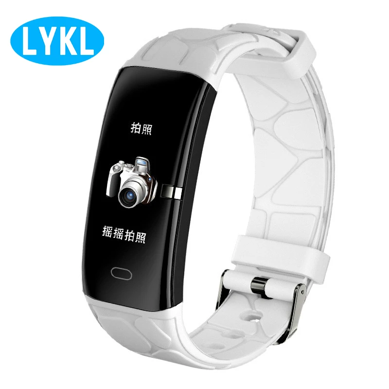 

LYKL sports IP67 waterproof E58 smart bracelet 0.96 inch color screen blood pressure pedometer sleep monitoring fitness tracker