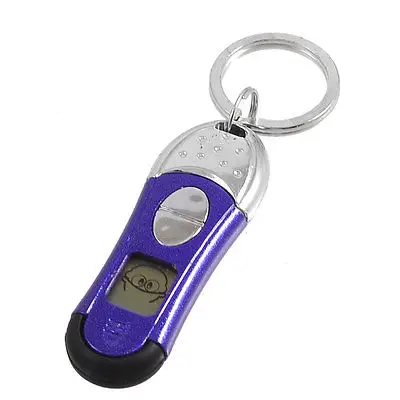 

Handheld LCD Display Royal Blue Anti-static Static Discharger w Keyring