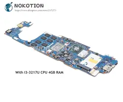 NOKOTION для acer Iconia W700 W700P Материнская плата ноутбука I3-3217 Процессор 4 ГБ Оперативная память V1JV1 LA-9011P основная плата
