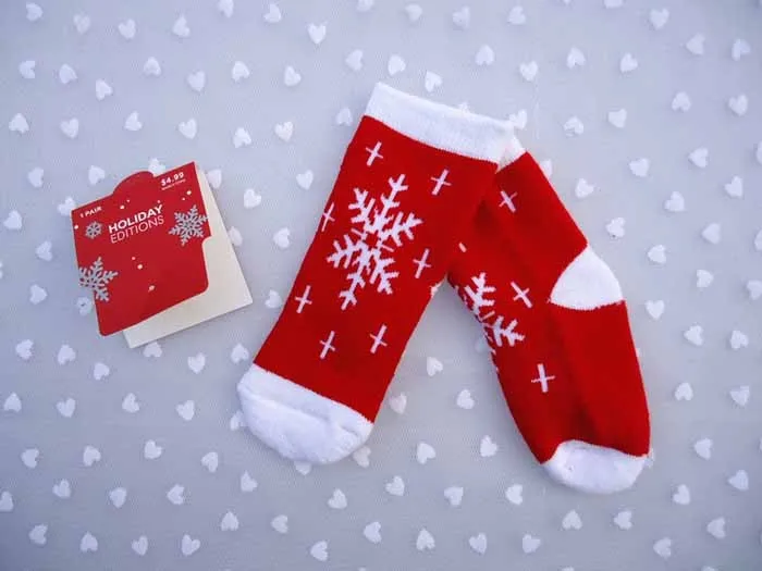Г., новые осенние носки для маленьких мальчиков и девочек милые хлопковые носки для малышей с рождественской тематикой Нескользящие толстые теплые носки-тапочки с героями мультфильмов