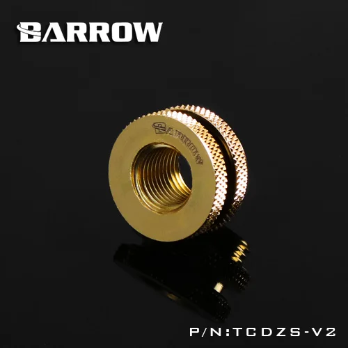 Barrow G1/4 ''белый черный серебристый золотой картон поперечный Вход воды