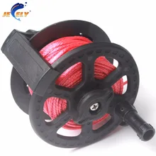 Деревянная или металлическая катушка для ружья для подводной охоты с 30 M/50 M Spectra Line для подводной охоты