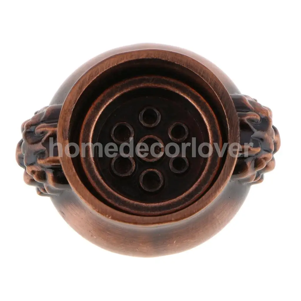 Chiense Style Copper Alloy Incense Burner Stick Holder Incense Base Plug Home Decoration