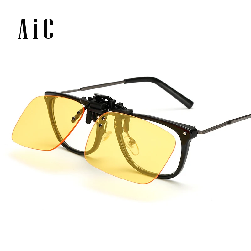 AiC солнцезащитные очки зажим для линз на Glasse мужские ночного видения