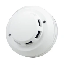 MOOL Security Photoelectric Smoke Fire Detector Sensor 4 Wire Connection Points