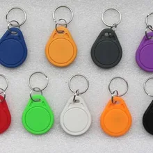 100 шт./лот) АБС-пластик ключ тег 13.56 мГц RFID брелков близости теги fm11rf32n ключ маркер NFC смарт-тегов для Управление доступом