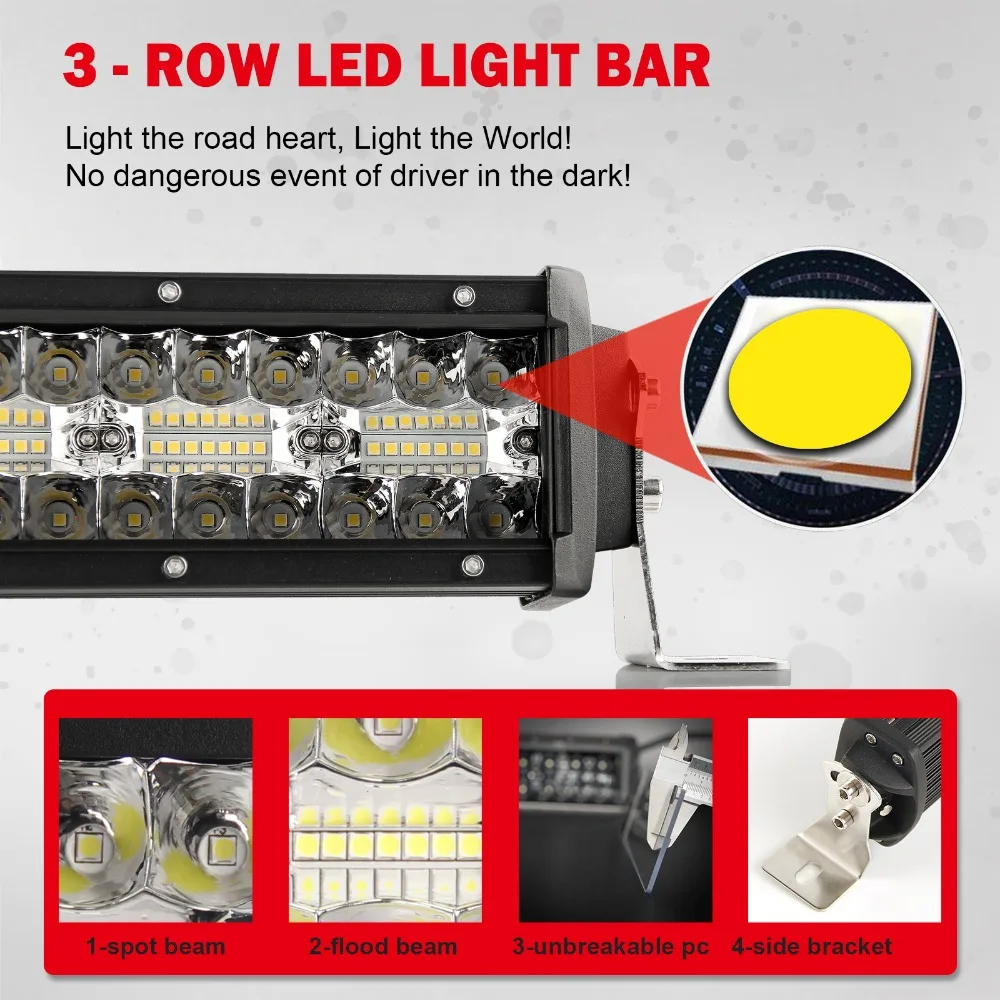 CO LIGHT 12D светодиодный световой бар 390 Вт 585 780 936 975 Светодиодная балка для