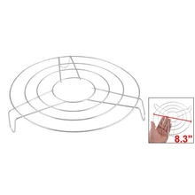Металлическая круглая кухонная Пароварка с диаметром 8,3 дюйма