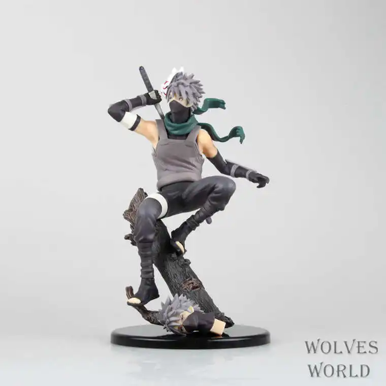 

New 22cm Naruto Hatake Kakashi Darck Hand Car PVC Action Figure Collection doll Model Anime Kids Gift Toy figurine naruto