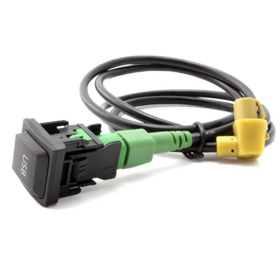 

USB AUX Switch Cable Harness RCD510 RCD300+ For VW For Golf MK6 For Jetta MK5 For Sagitar For Polo