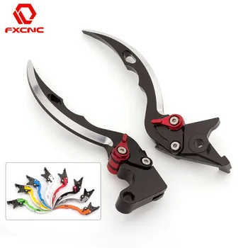 

FX CNC Aluminum Adjustable Motorcycle Knife Blade Brake Clutch Levers For Honda CB599 CB600 HORNET 1998 - 2006 2005 04 03 02 01