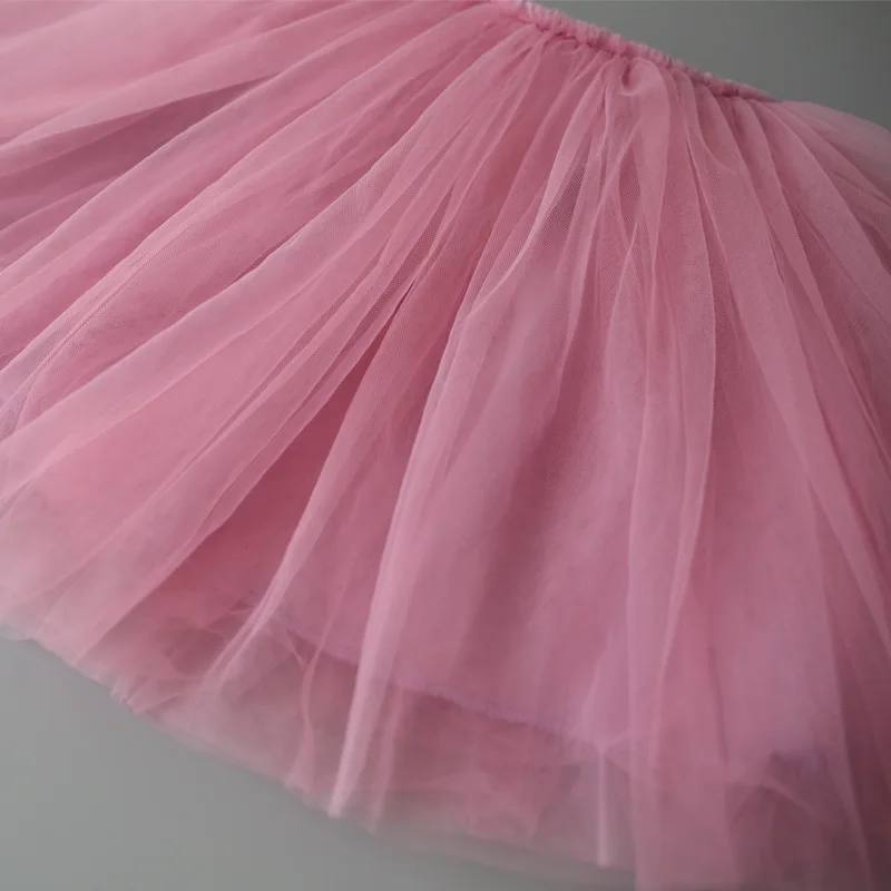9 Colors Girls Skirts Pink Red White Princess Lovely Tutu Skirt 1-8Y Kids Summer Skirt Children Candy Color Short Girls Skirt