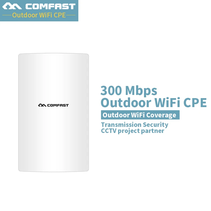 

2019 New Update Comfast CF-E316NV3 300Mbps Long Distance Outdoor Mimo Wireless Transmission wifi Coverage CPE wifi Router