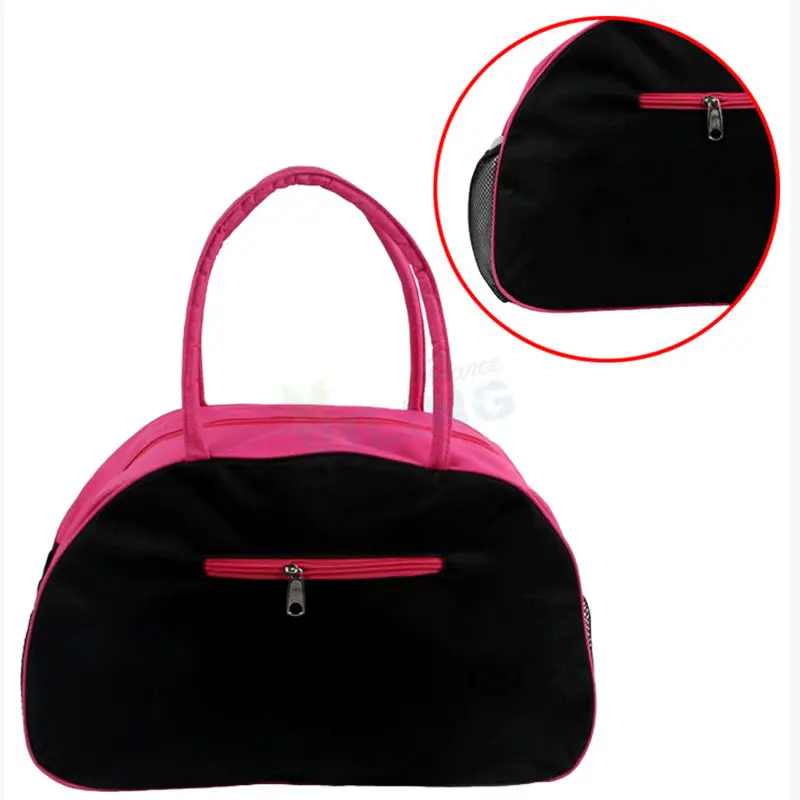 purple Ballet Dance Bag Handbag Black Hanhandbags For Girls Women Dancer Embroidered Clutch Good Water-Proof Fabric Bags