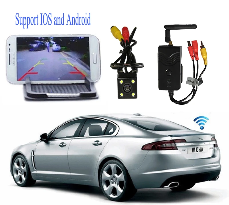 Buy Car Rear view Backup Camera + WiFi Transmitter for