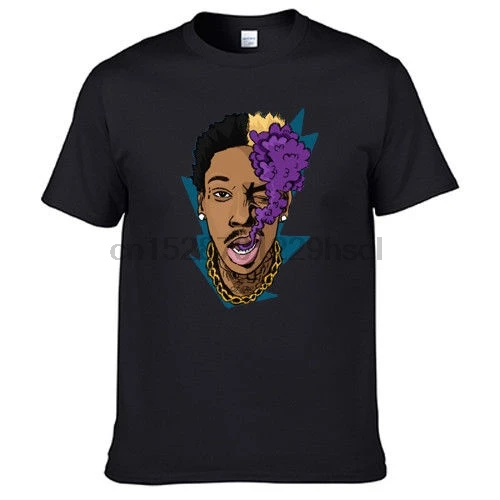 

Print T Shirts Short Printing Wiz Khalifa Singer Weed Peace T Shirt Direct From Manufacturer Brand Clothing Hip Hop Top