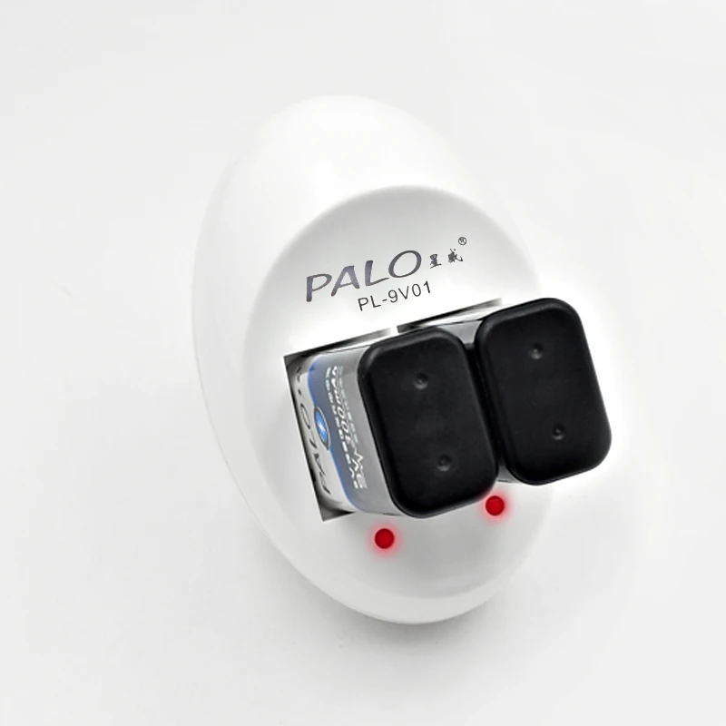 PALO 2 шт. Ni MH 9V Bateria аккумуляторные батареи с ЕС Смарт зарядное устройство для 6F22