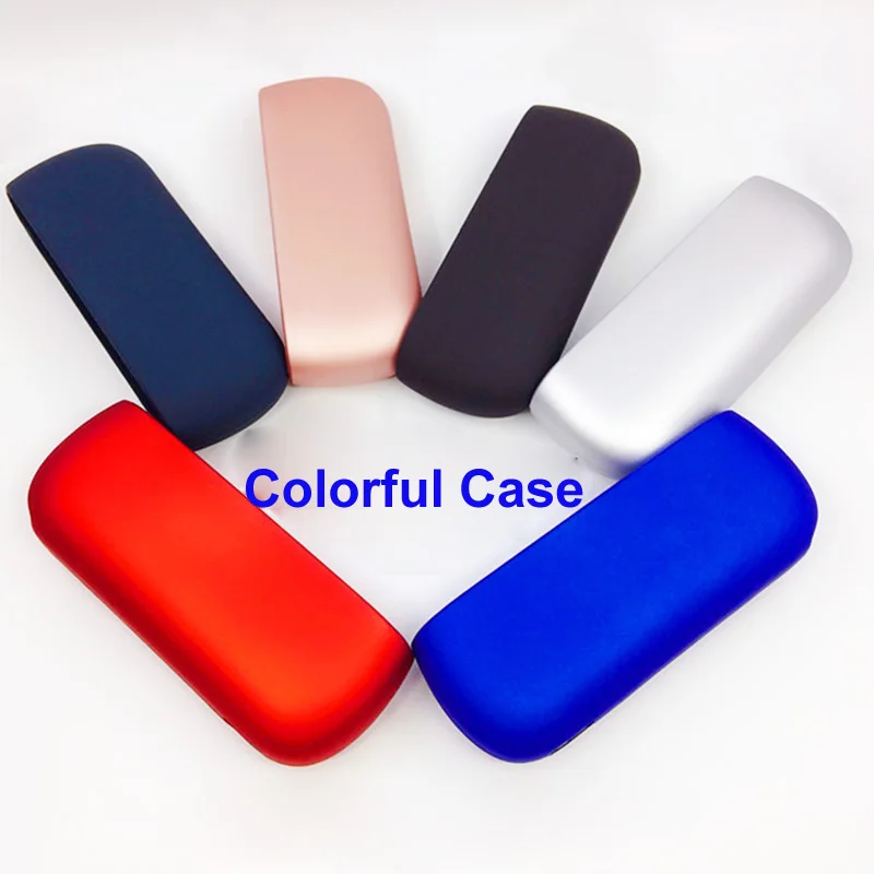 

Black Red Blue Rose Gold Glossy PC Case For IQOS 3.0 E Cigarette Accessories Full Protective Case Cover Sleeve