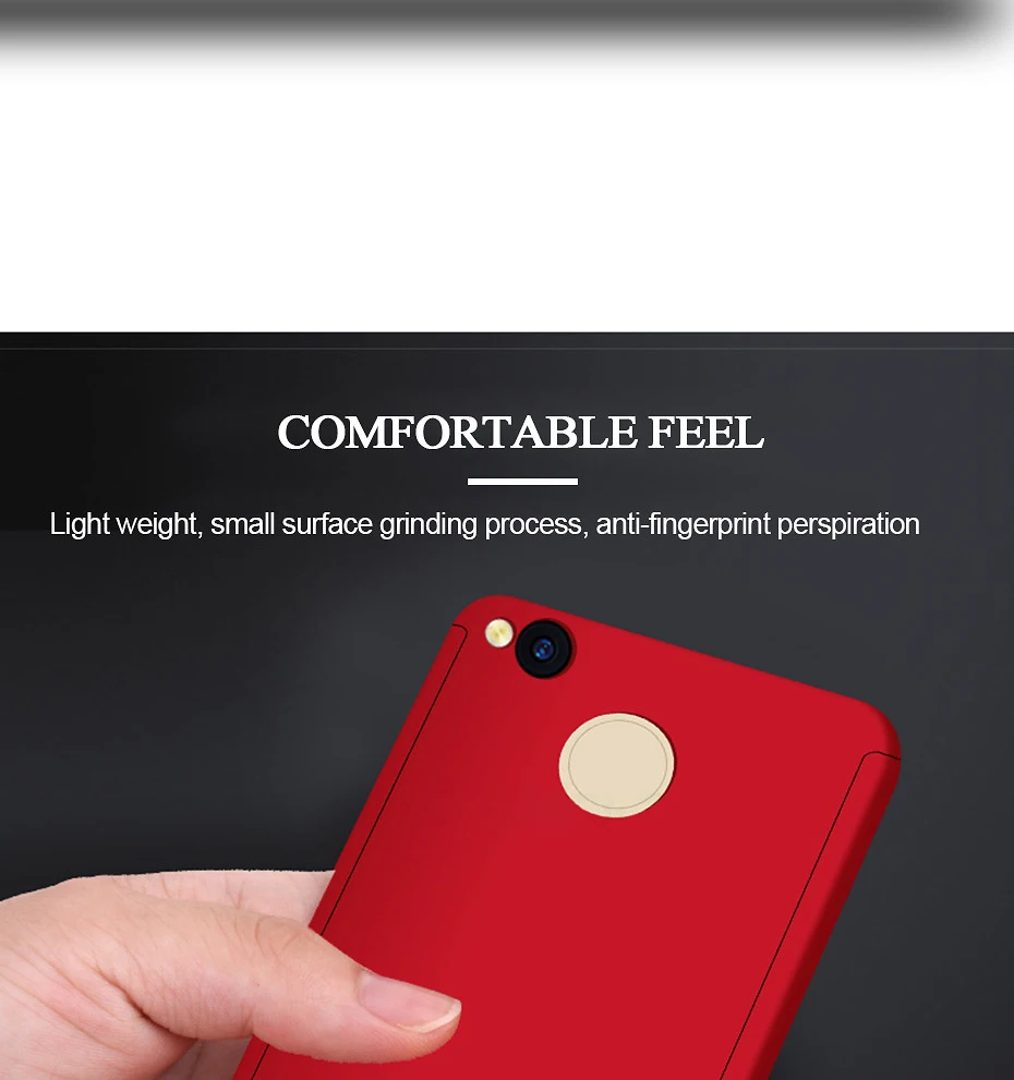YAMIZOO Case For Xiaomi Redmi Nota 5a Prime Case 360 Hard Luxury Cover Protective Glass For Xiaomi Redmi Note 5a Case 5a On Pro  (8)