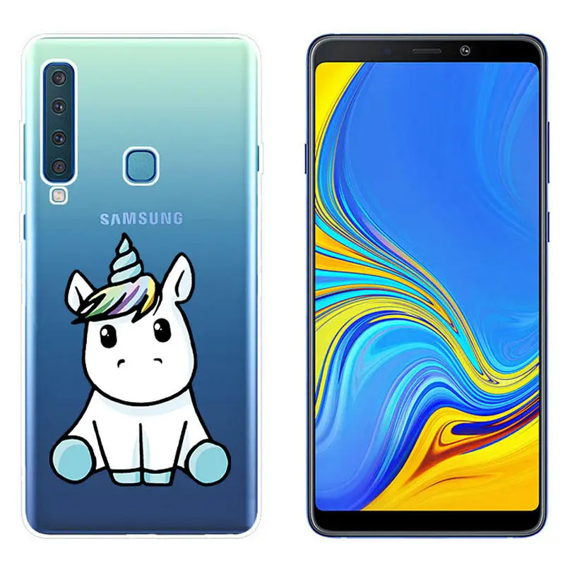 Arvin TPU Case for A750 A6 A8 2018 A520 Fundas Smart Back Phone Cover for A5 A7 A6 A8 Plus Samsung Galaxy A9 2018 Clear Silicong (1)