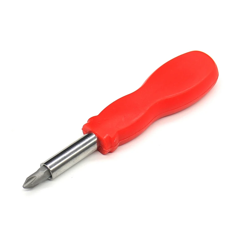 Распродажа 1/4 ''6,3 ММ отвертка ручка Нескользящая многофункциональная магнитная ручка из углеродистой стали с немного ржавым