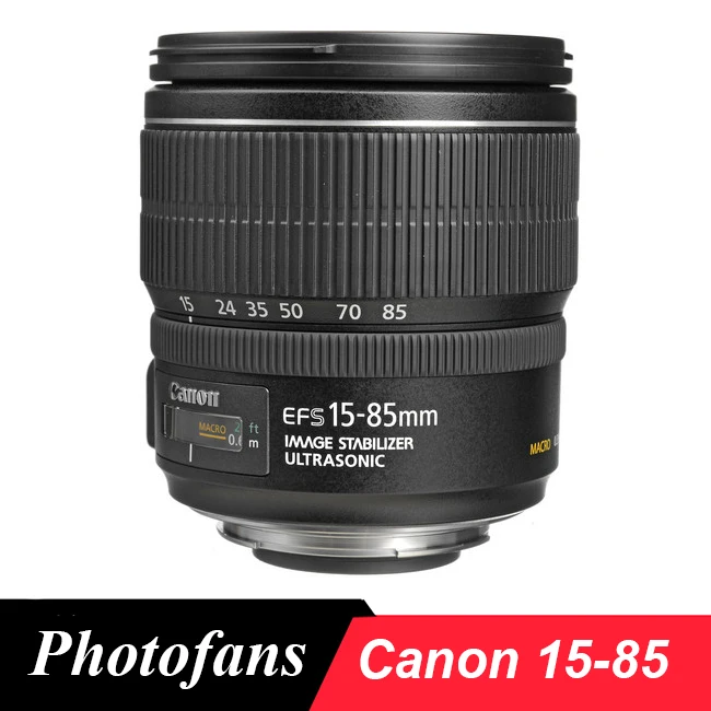 Canon 15-85 объектив Canon EF-S 15-85 мм f/3,5-5,6 IS USM объектив для Canon 650D 700D 750D 50D 60D 70D Rebel T3i T4i T5i Dslr камера