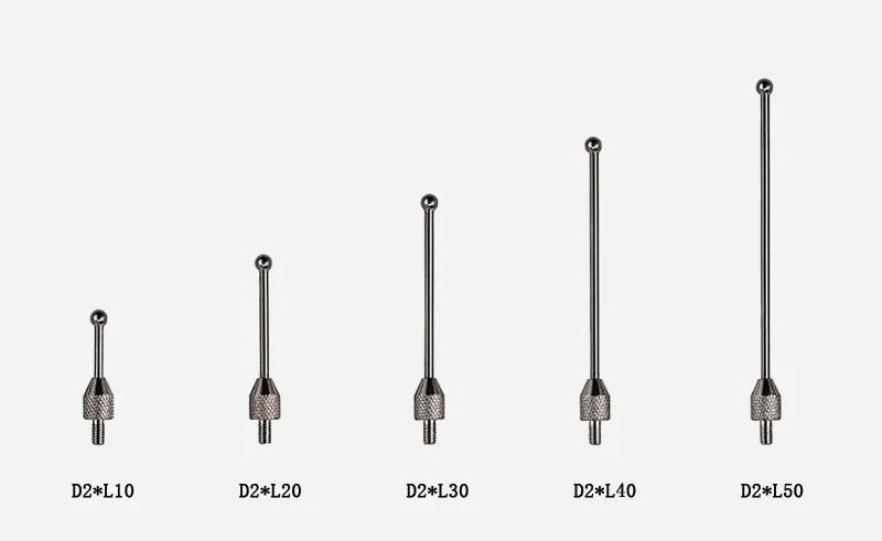 Details about   3pcs  M2.5 standard head Dial gauge probe needle tip probe for dial indicator 
