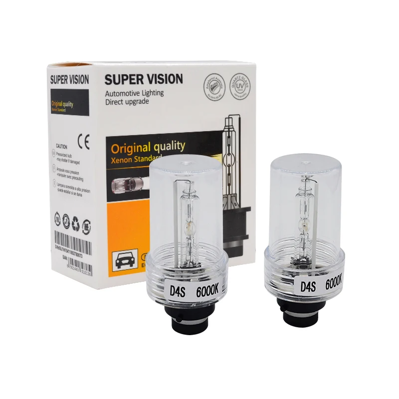 Car Headlight Bulb Xenon D4S D2S HID LIGHT Bulb For Original Xenon 4300K 5000K 6000K 8000K 35W 55W D2S D2R D4R D4S HID