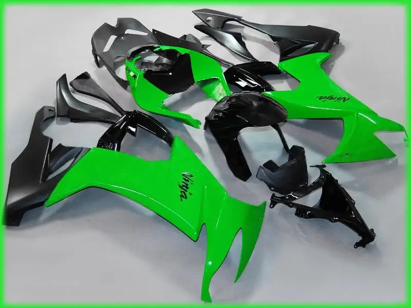 

Aftermarket Fairing kit For Kawasaki Ninja ZX10R 2011 2010 2009 2008 green Fairings 08 09 10 11 n78