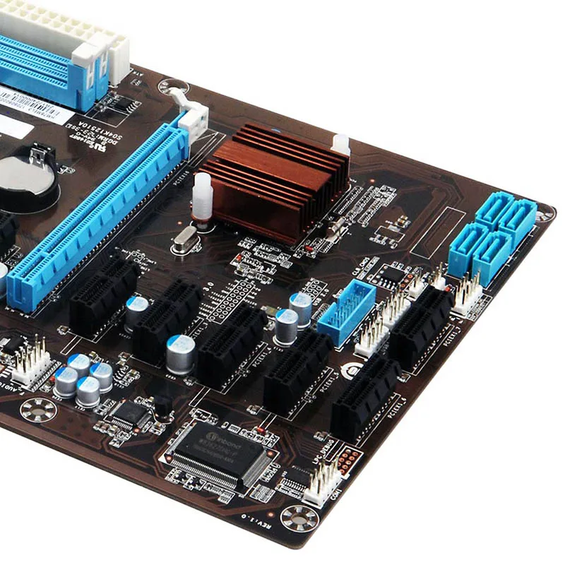 8 GPU PGA988 DDR3 8-PCIE SATA добыча гнездо для материнской платы для ETH Bitcoin шахтеров LCC77